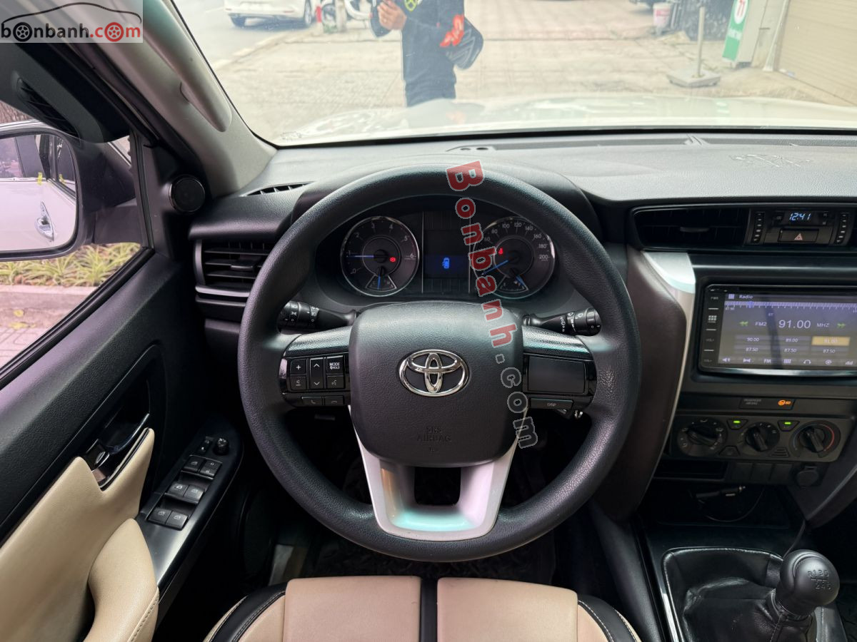 Bán ô tô Toyota Fortuner 2.4G 4x2 MT - 2017 - xe cũ