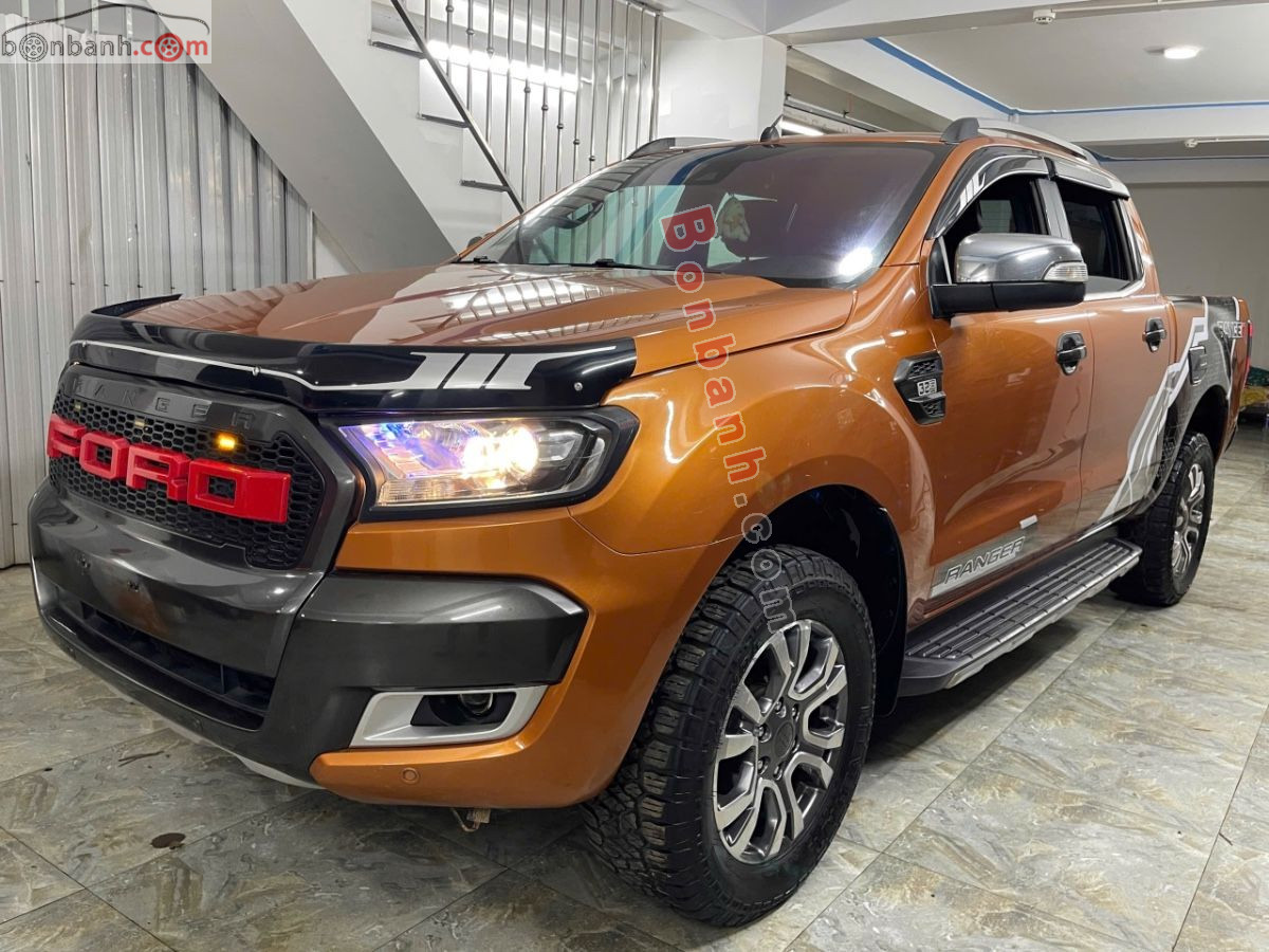 Bán ô tô Ford Ranger Wildtrak 3.2L 4x4 AT - 2016 - xe cũ