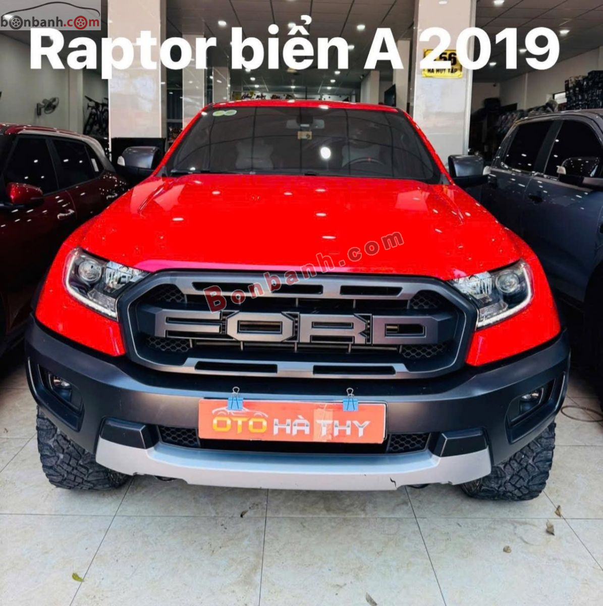 Bán ô tô Ford Ranger Raptor 2.0L 4x4 AT - 2019 - xe cũ