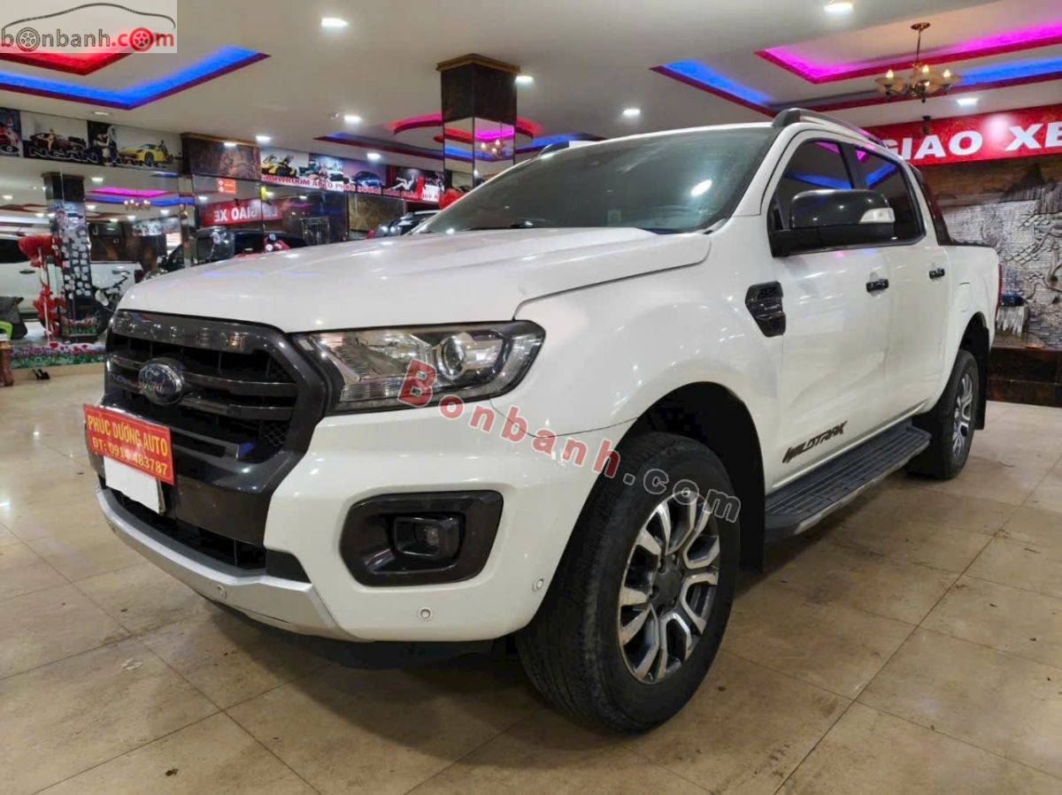 Bán ô tô Ford Ranger Wildtrak 2.0L 4x4 AT - 2018 - xe cũ