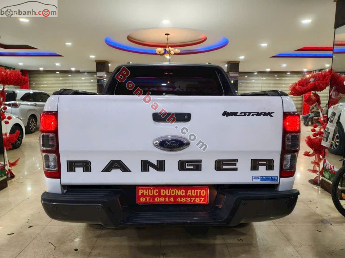 Bán ô tô Ford Ranger Wildtrak 2.0L 4x4 AT - 2018 - xe cũ