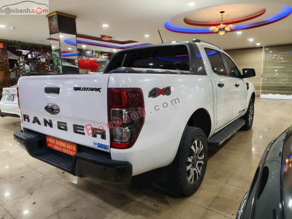 Bán ô tô Ford Ranger Wildtrak 2.0L 4x4 AT - 2018 - xe cũ