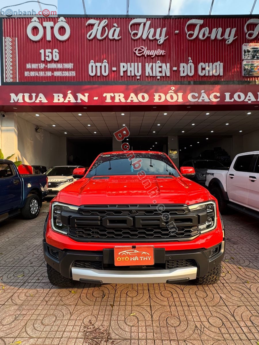 Bán ô tô Ford Ranger Raptor 2.0L 4x4 AT - 2023 - xe cũ