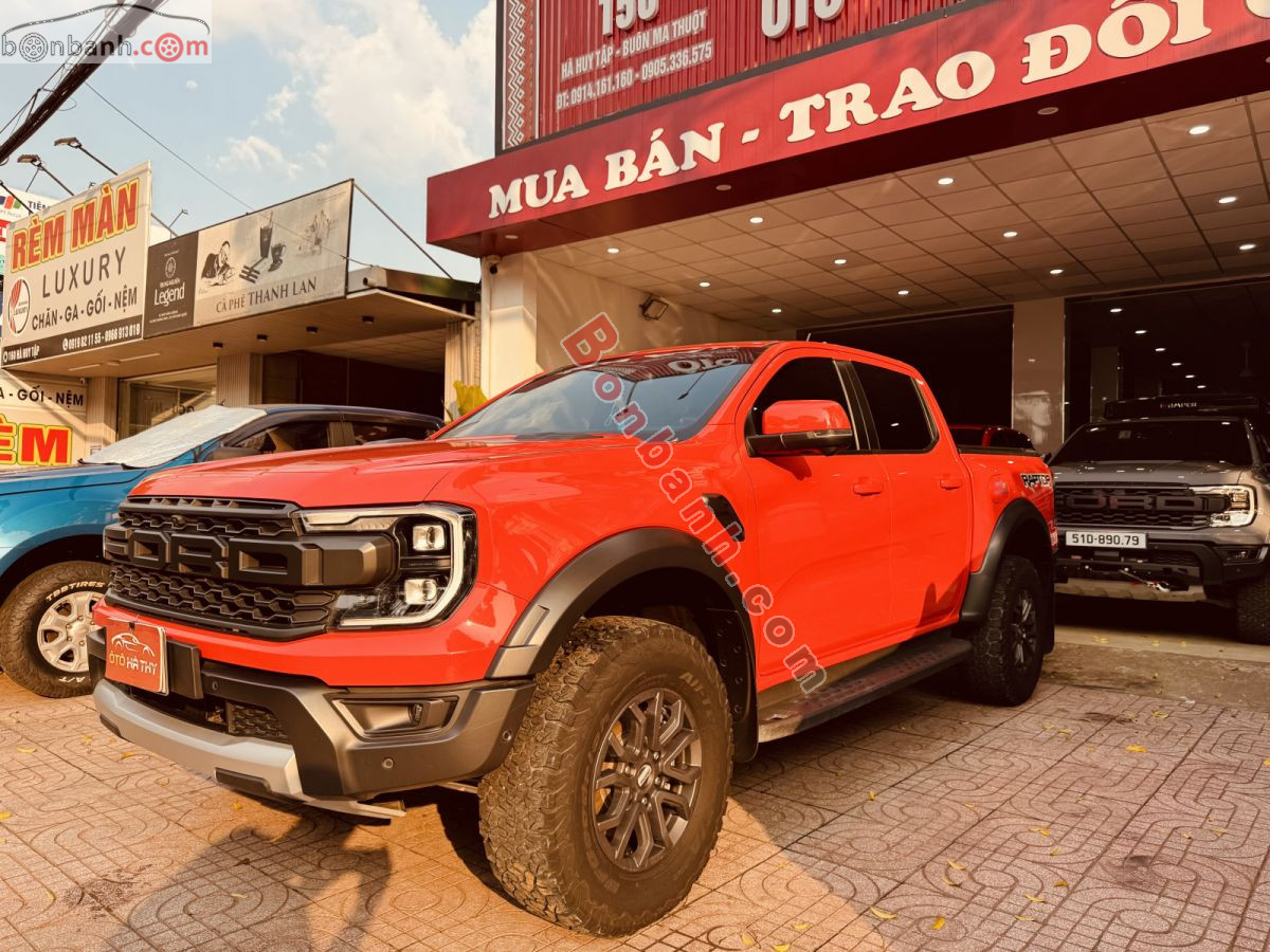 Bán ô tô Ford Ranger Raptor 2.0L 4x4 AT - 2023 - xe cũ