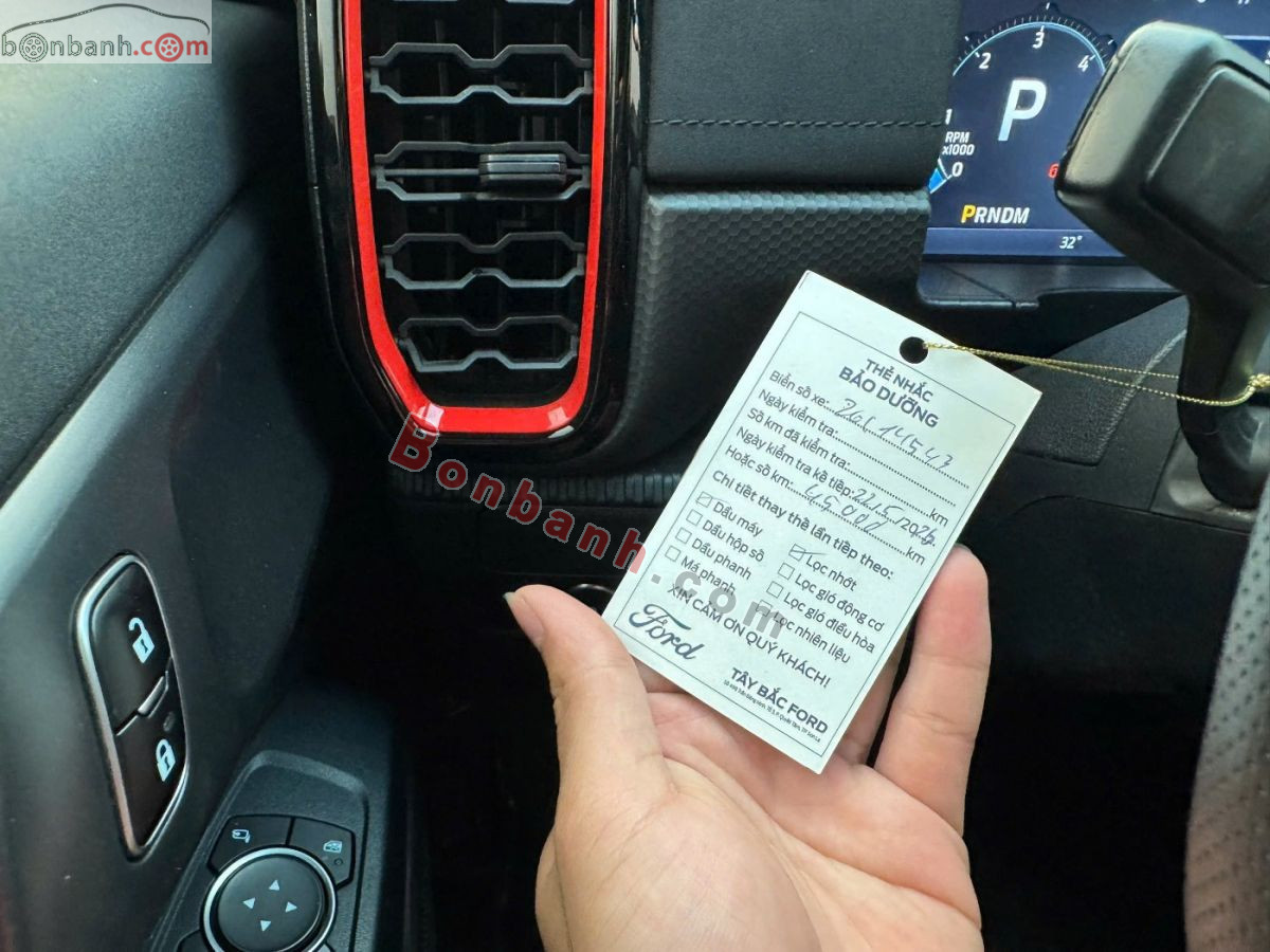 Bán ô tô Ford Ranger Raptor 2.0L 4x4 AT - 2024 - xe cũ