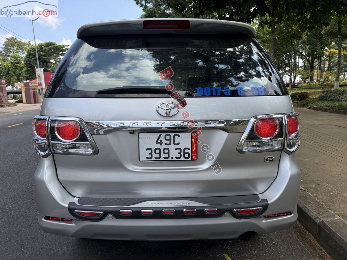 Bán ô tô Toyota Fortuner 2.5G - 2015 - xe cũ