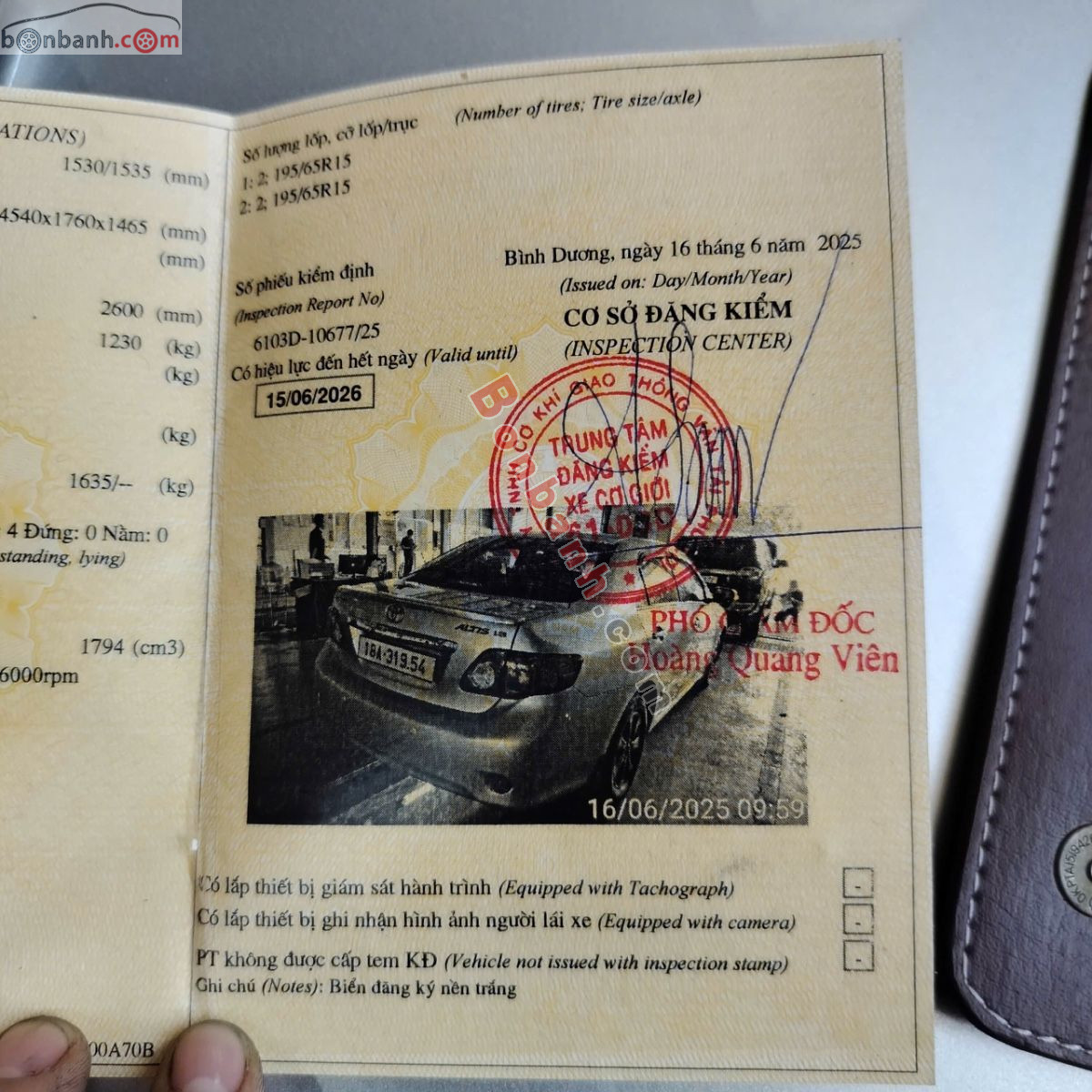 Bán ô tô Toyota Corolla altis 1.8G AT - 2009 - xe cũ