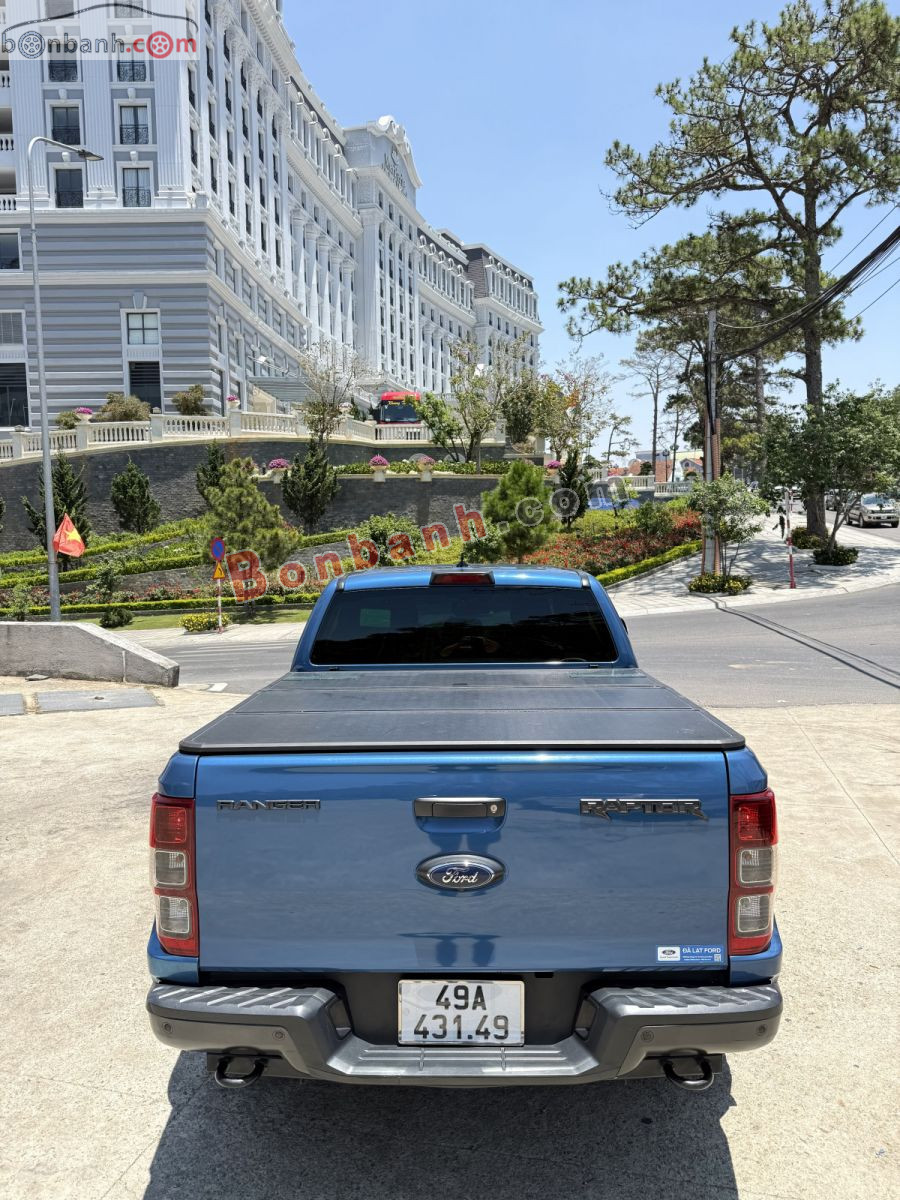 Bán ô tô Ford Ranger Raptor 2.0L 4x4 AT - 2021 - xe cũ