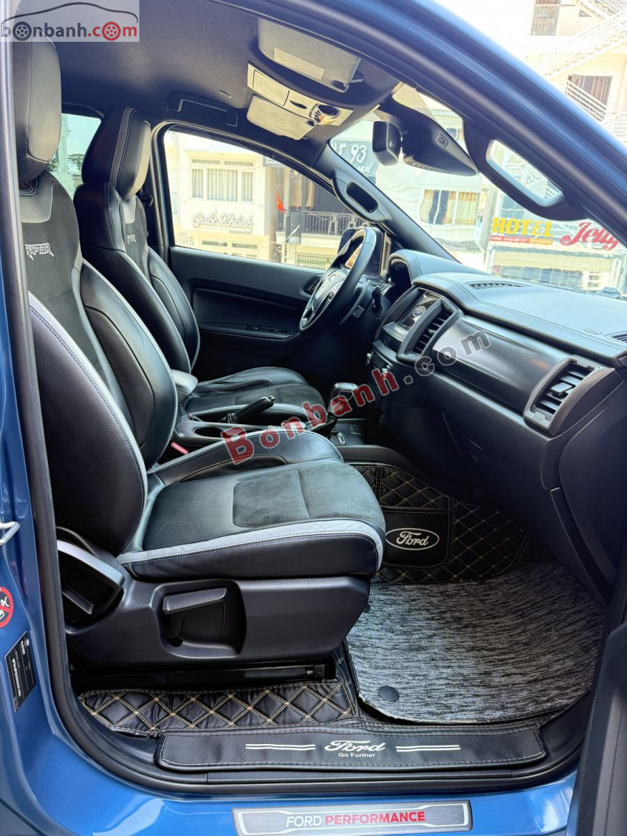 Bán ô tô Ford Ranger Raptor 2.0L 4x4 AT - 2021 - xe cũ