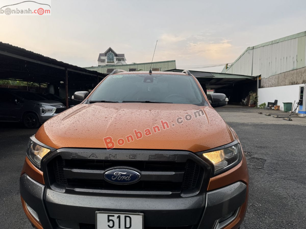 Bán ô tô Ford Ranger Wildtrak 3.2L 4x4 AT - 2016 - xe cũ