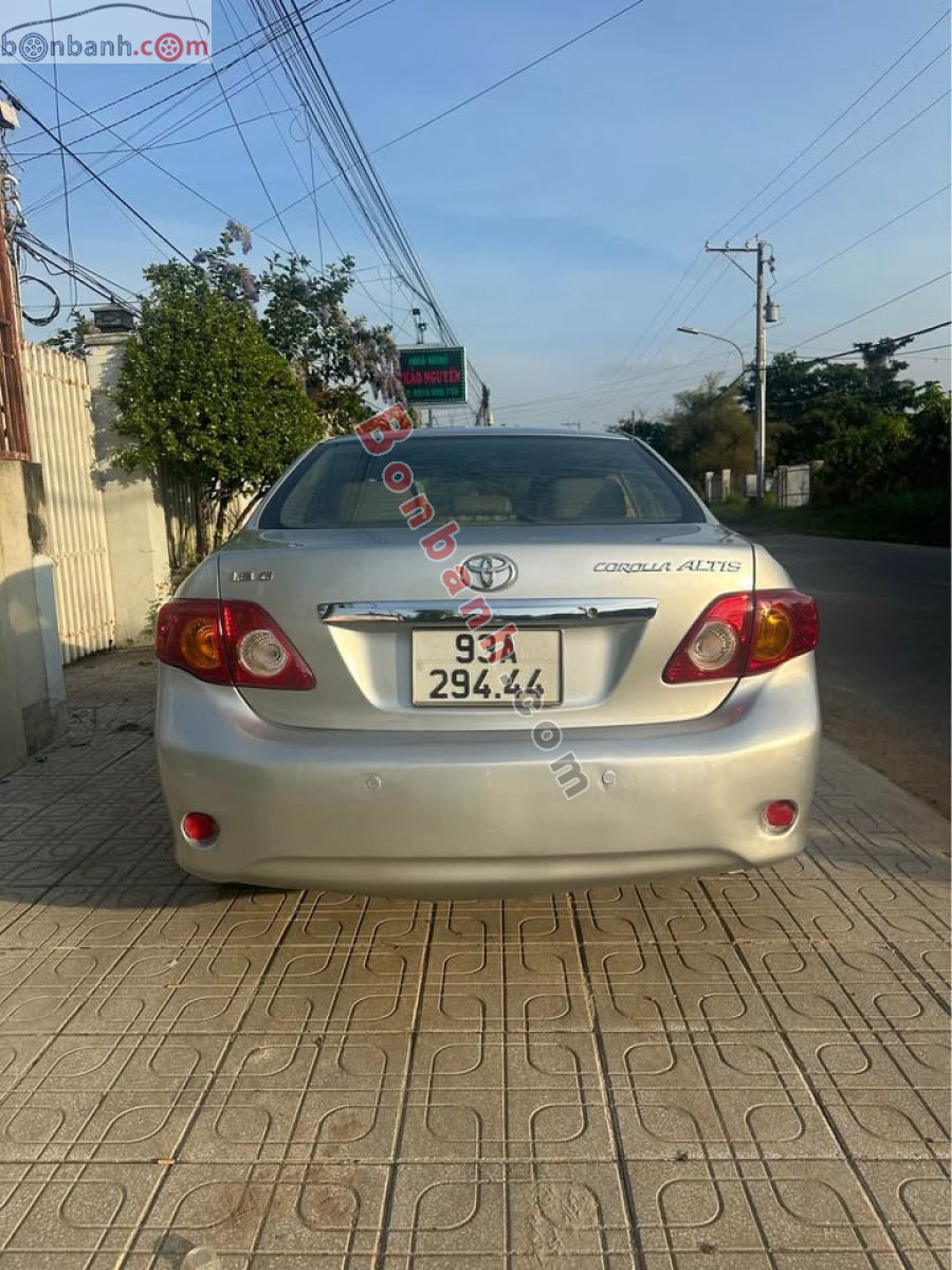 Bán ô tô Toyota Corolla altis 1.8G MT - 2009 - xe cũ