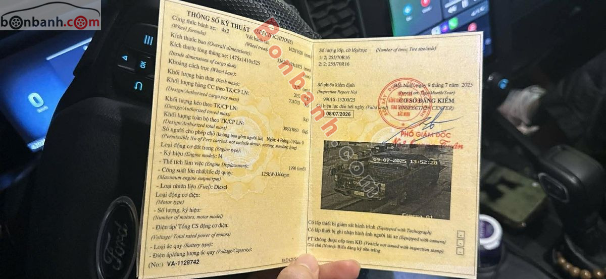 Bán ô tô Ford Ranger XLS 2.0L 4x2 AT - 2023 - xe cũ