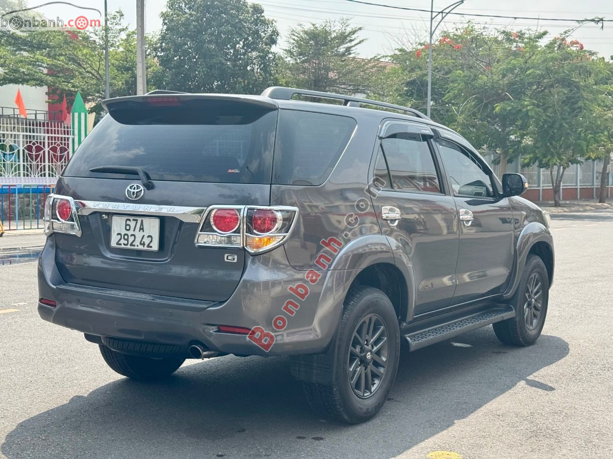 Bán ô tô Toyota Fortuner 2.5G - 2015 - xe cũ