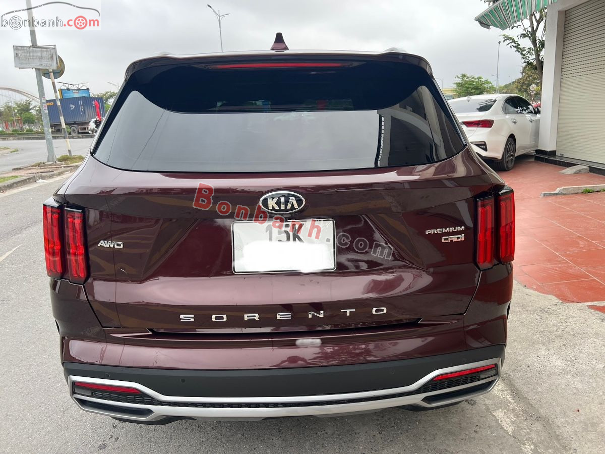 Bán ô tô Kia Sorento Premium 2.2 AT AWD - 2021 - xe cũ