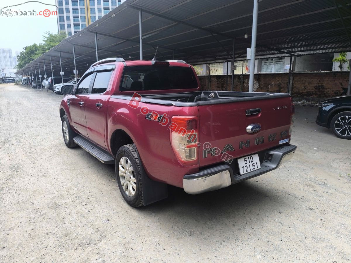 Bán ô tô Ford Ranger Limited 2.0L 4x4 AT - 2022 - xe cũ