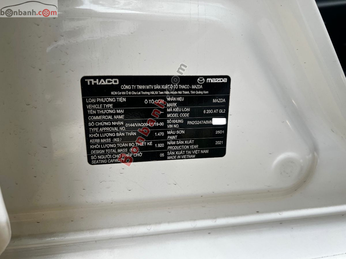 Bán ô tô Mazda 6 Premium 2.0 AT - 2021 - xe cũ