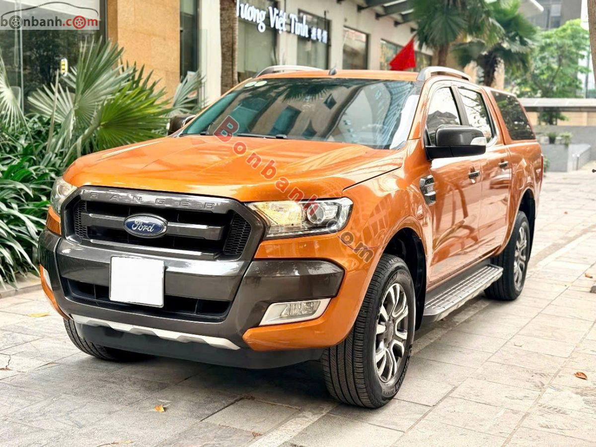 Bán ô tô Ford Ranger Wildtrak 2.2L 4x2 AT - 2017 - xe cũ