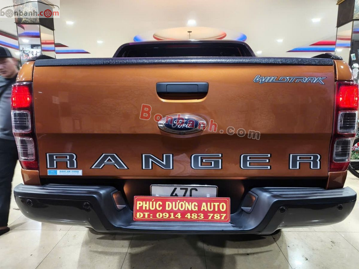 Bán ô tô Ford Ranger Wildtrak 3.2L 4x4 AT - 2016 - xe cũ