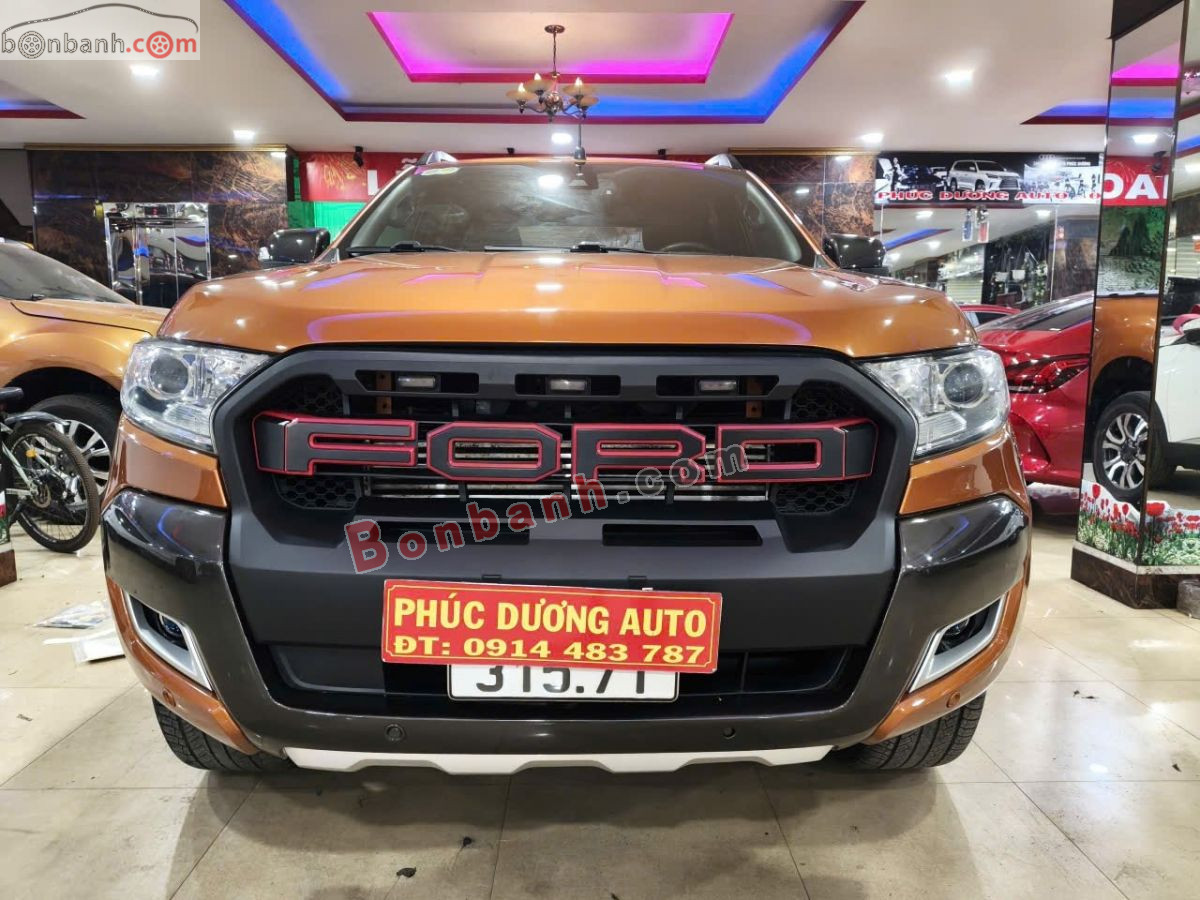 Bán ô tô Ford Ranger Wildtrak 3.2L 4x4 AT - 2016 - xe cũ