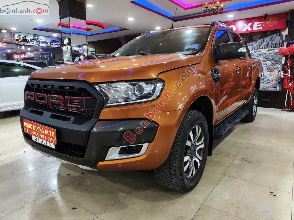 Bán ô tô Ford Ranger Wildtrak 3.2L 4x4 AT - 2016 - xe cũ