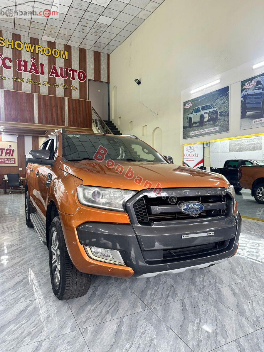 Bán ô tô Ford Ranger Wildtrak 3.2L 4x4 AT - 2015 - xe cũ