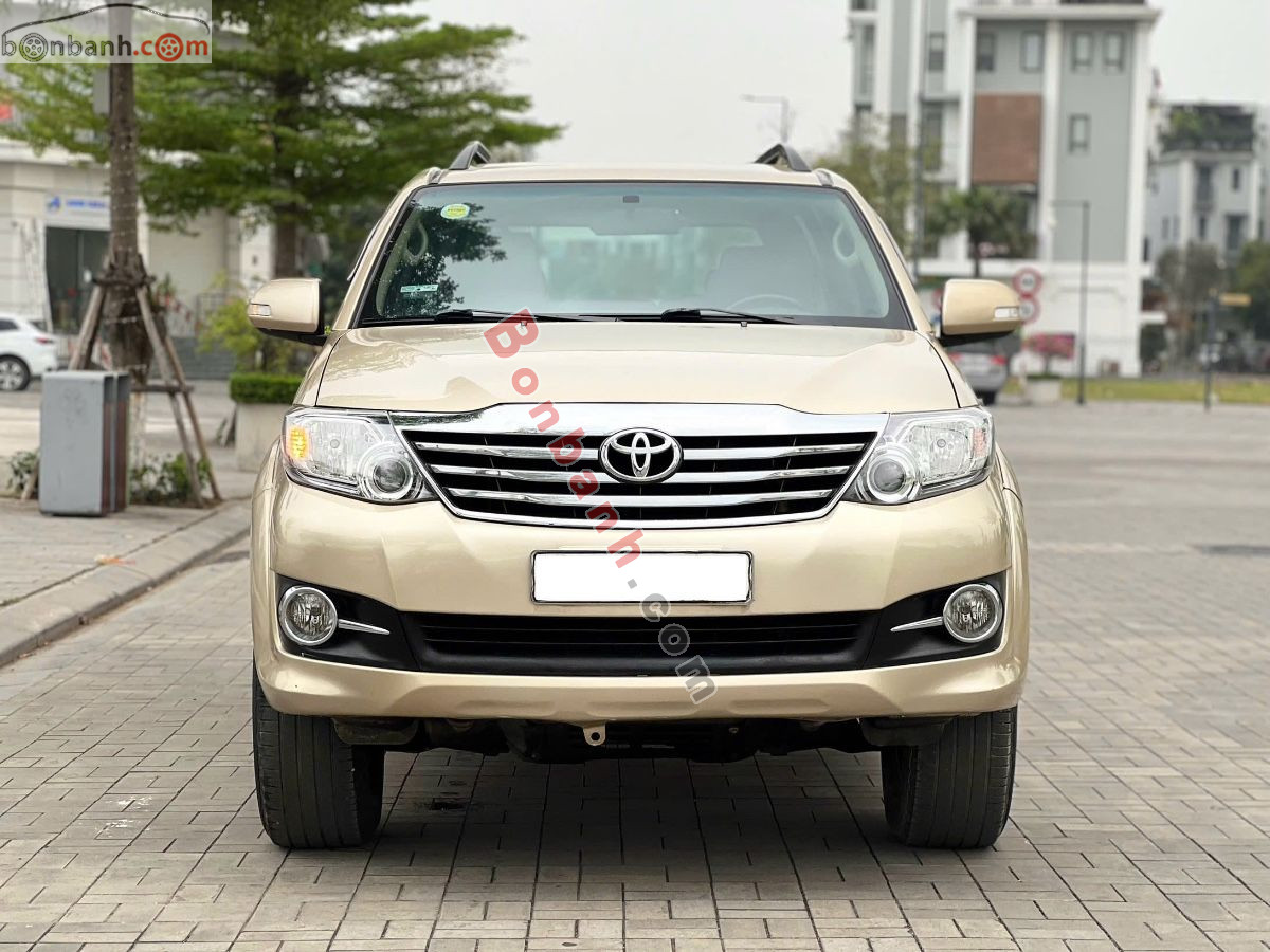 Bán ô tô Toyota Fortuner 2.7V 4x2 AT - 2015 - xe cũ