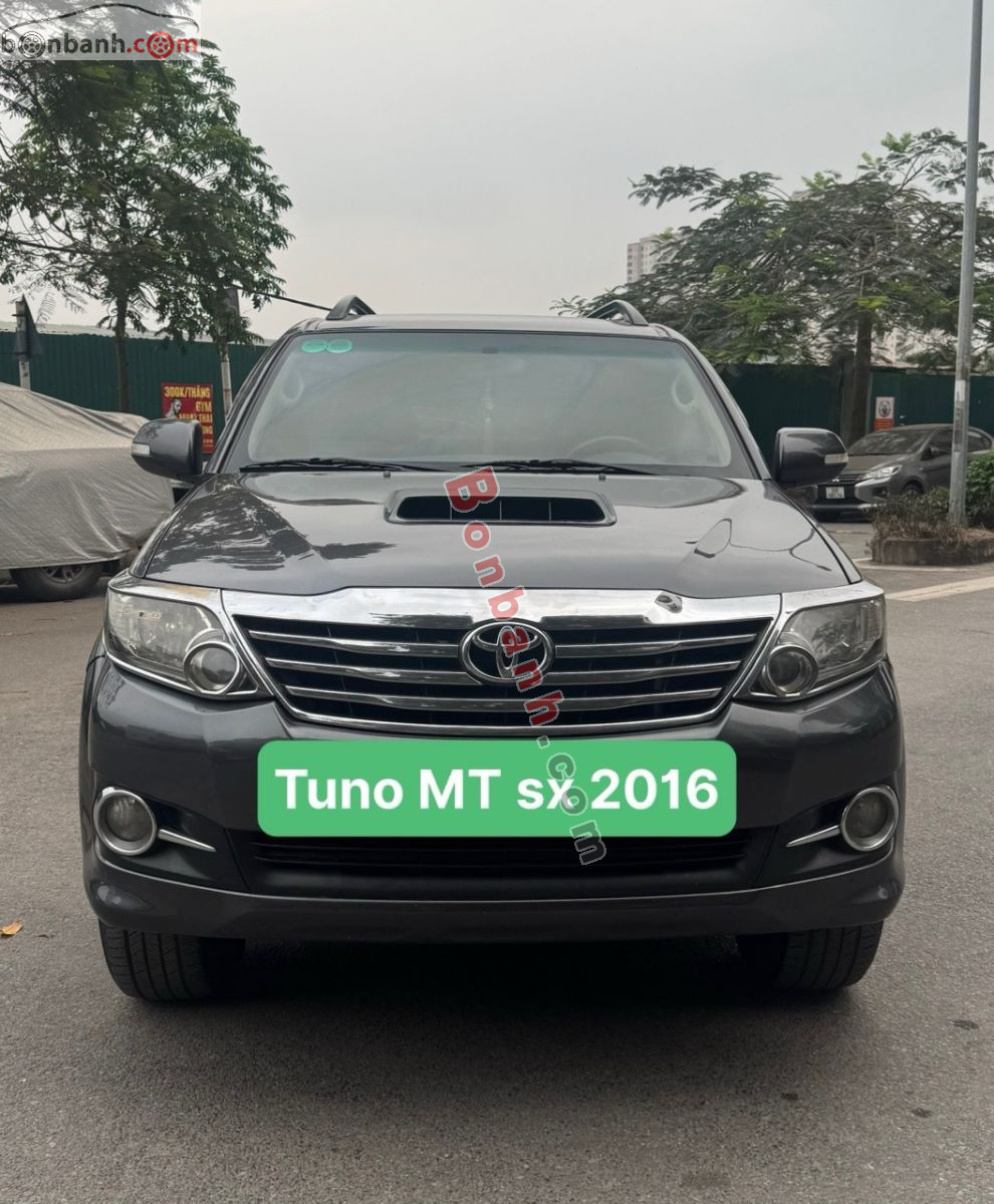Bán ô tô Toyota Fortuner 2.5G - 2016 - xe cũ