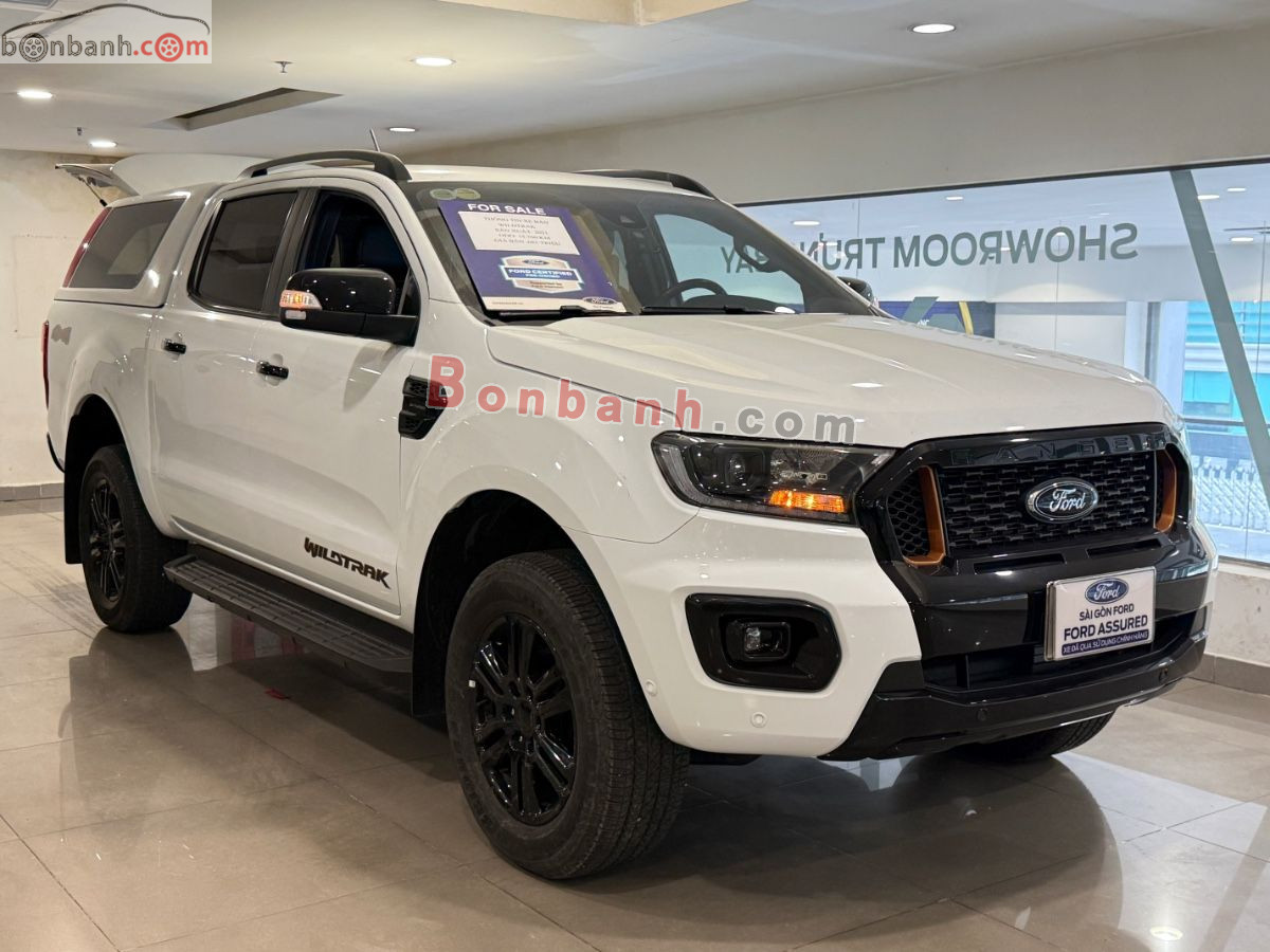 Bán ô tô Ford Ranger Wildtrak 2.0L 4x4 AT - 2021 - xe cũ