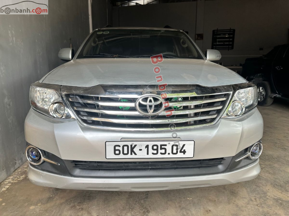 Bán ô tô Toyota Fortuner 2.5G - 2012 - xe cũ