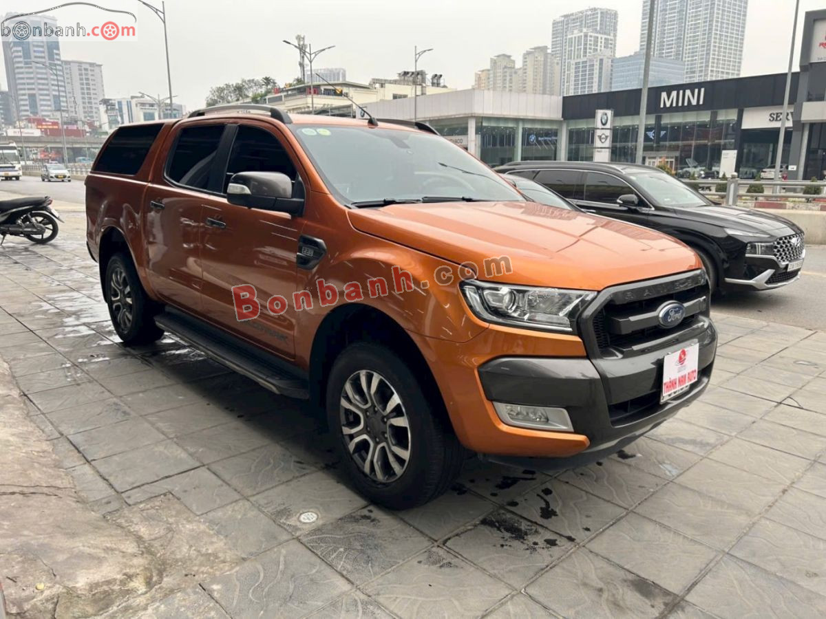 Bán ô tô Ford Ranger Wildtrak 2.2L 4x2 AT - 2017 - xe cũ
