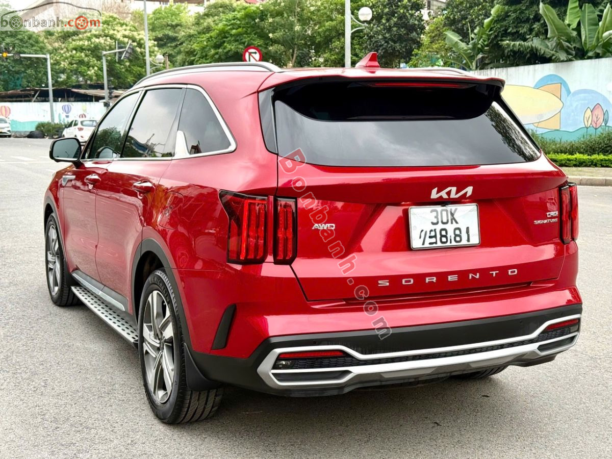 Bán ô tô Kia Sorento Signature 2.2 AT AWD - 2022 - xe cũ