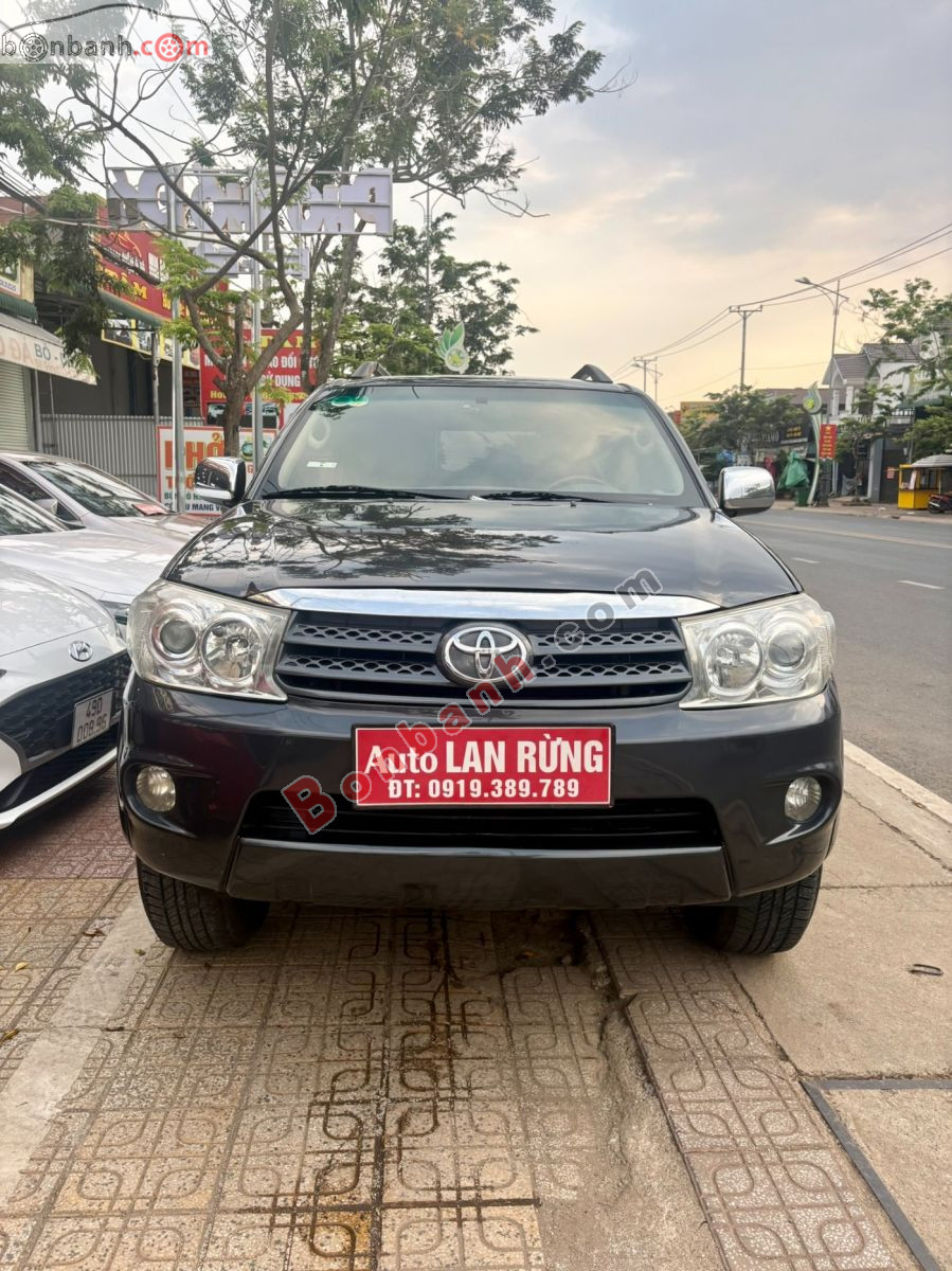 Bán ô tô Toyota Fortuner 2.5G - 2009 - xe cũ