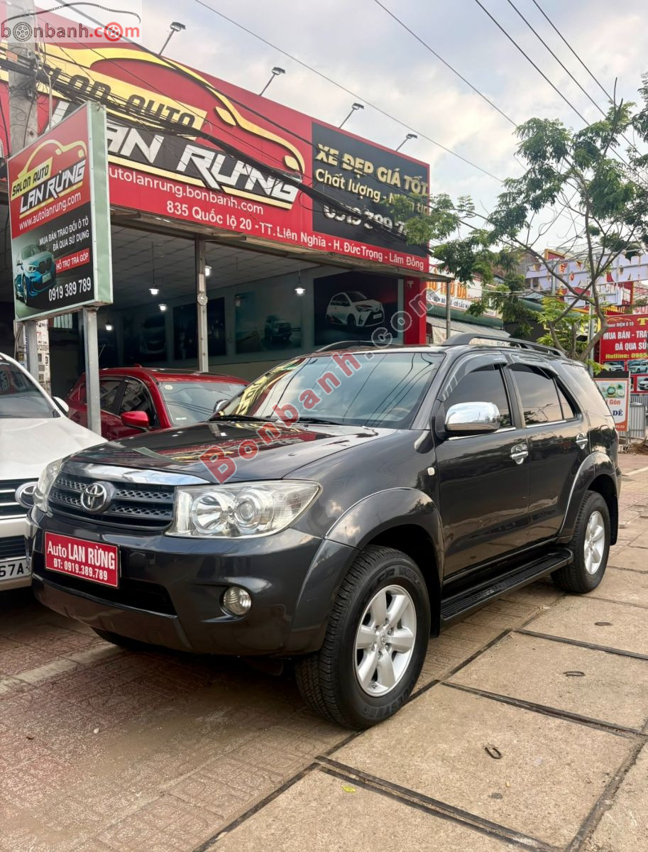 Bán ô tô Toyota Fortuner 2.5G - 2009 - xe cũ