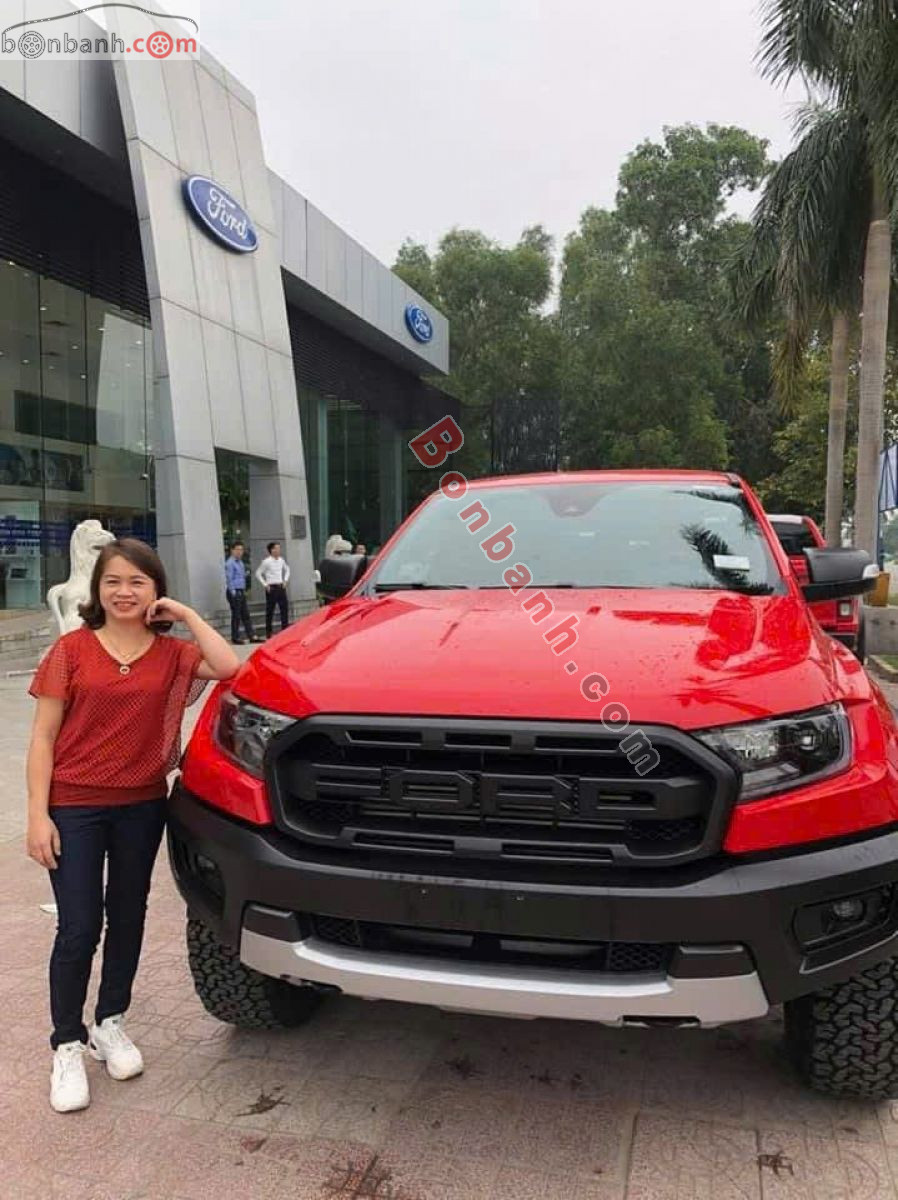 Bán ô tô Ford Ranger Raptor 2.0L 4x4 AT - 2020 - xe cũ