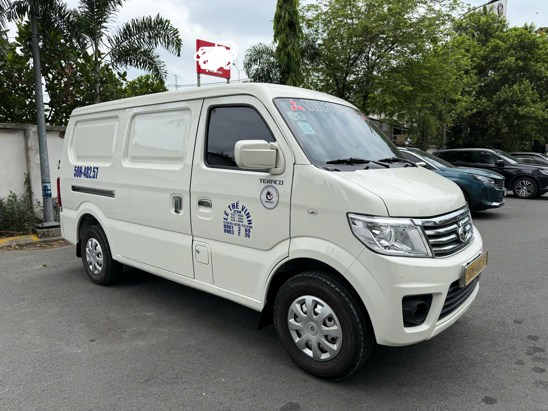 VAN TERA- V Tải 945KG Đời 2024, Đăng Kí Lần Đầu Tháng 9/2024.