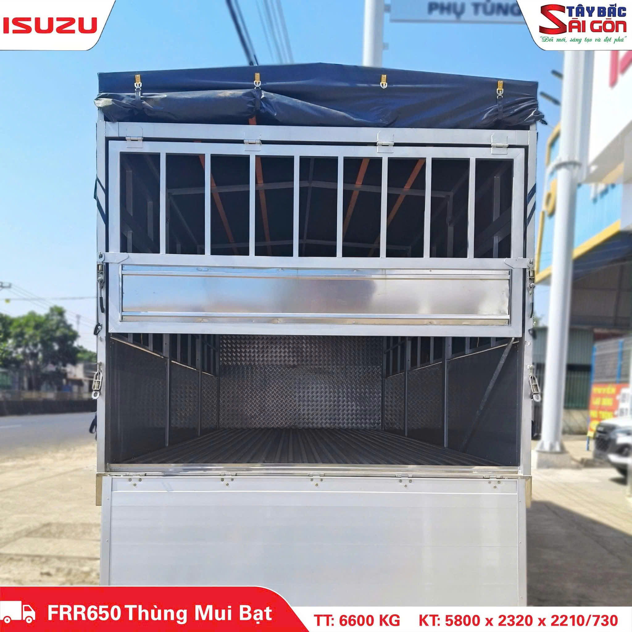 Xe Sẵn Giao Ngay Isuzu Frr650 Mui Bạt Bững Nhôm