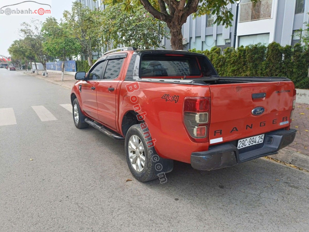 Bán ô tô Ford Ranger Wildtrak 3.2L 4x4 AT - 2014 - xe cũ