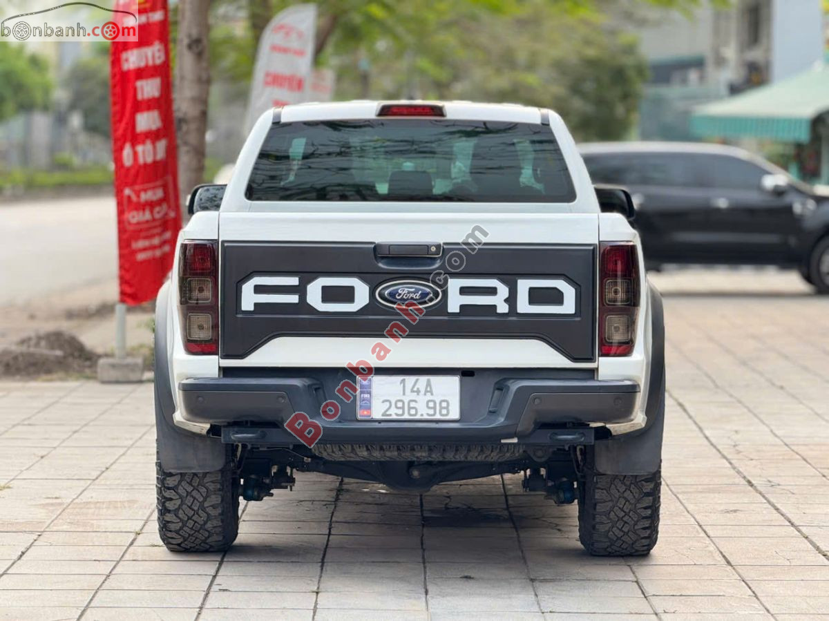 Bán ô tô Ford Ranger Raptor 2.0L 4x4 AT - 2020 - xe cũ