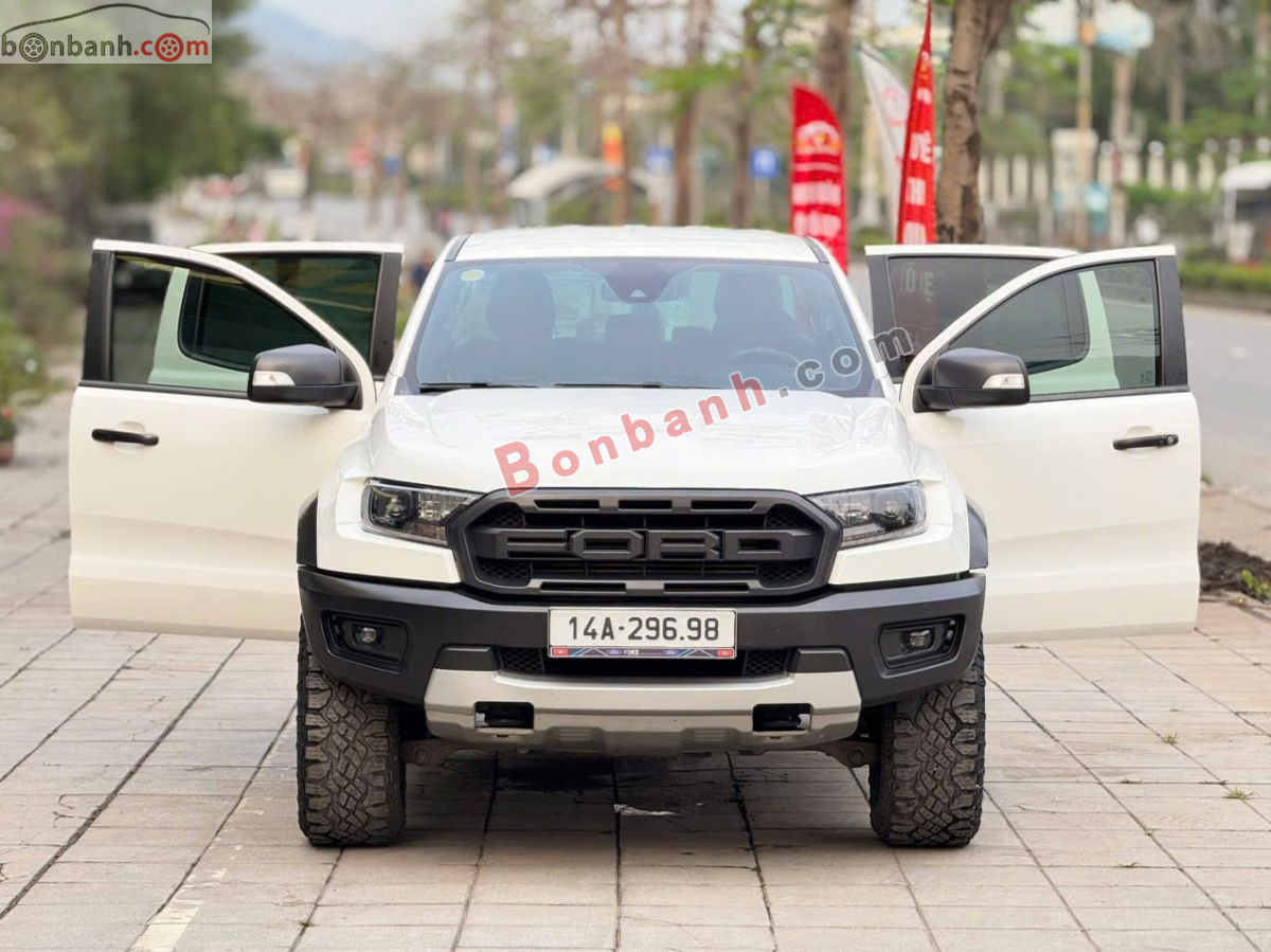 Bán ô tô Ford Ranger Raptor 2.0L 4x4 AT - 2020 - xe cũ