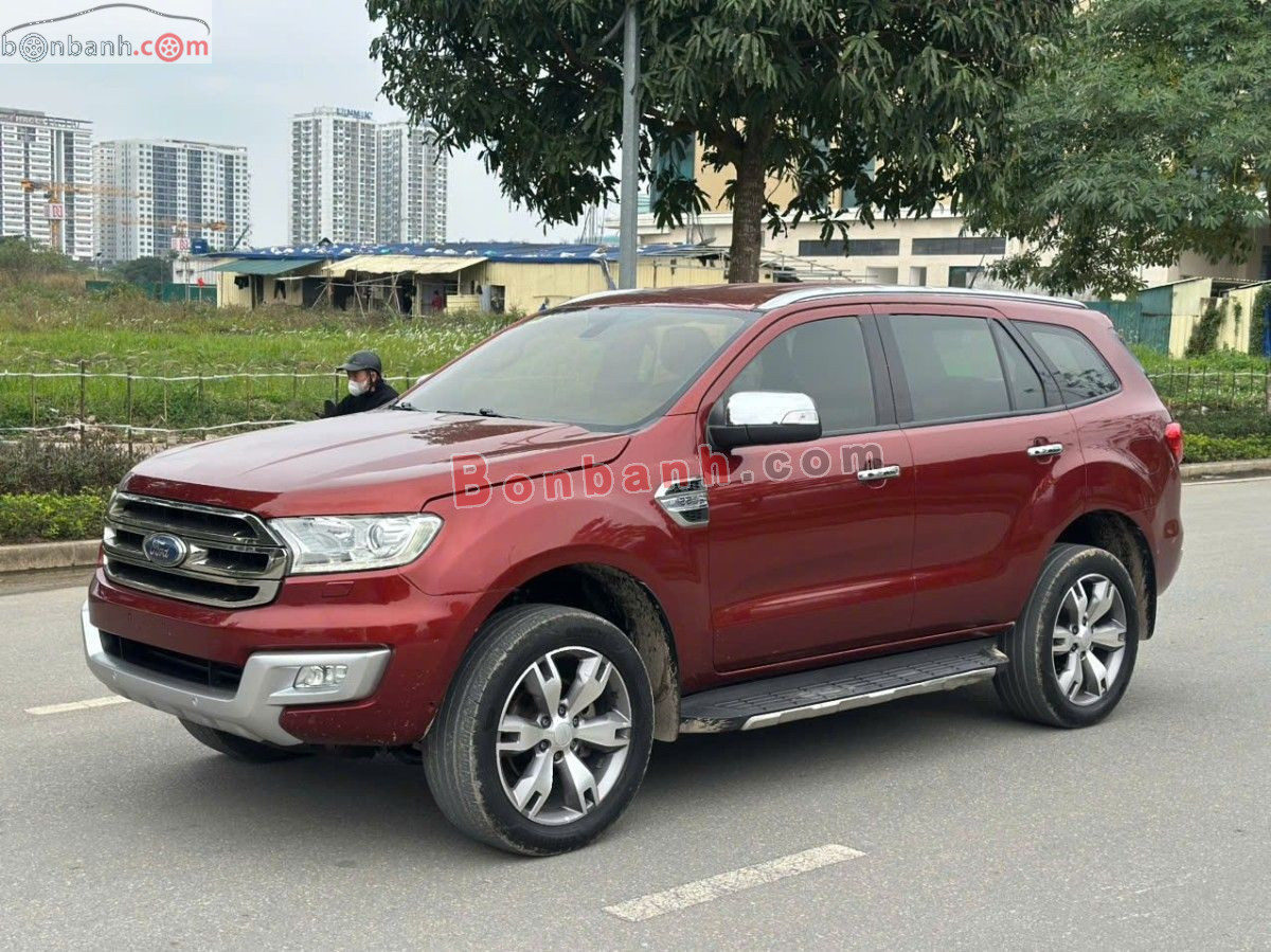 Bán ô tô Ford Everest Titanium 2.2L 4x2 AT - 2016 - xe cũ