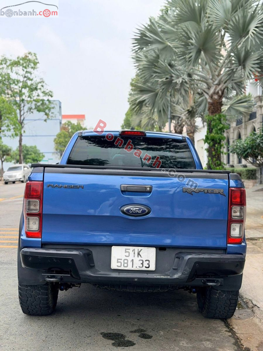 Bán ô tô Ford Ranger Raptor 2.0L 4x4 AT - 2019 - xe cũ