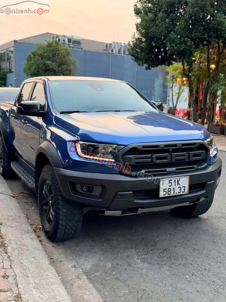 Bán ô tô Ford Ranger Raptor 2.0L 4x4 AT - 2019 - xe cũ