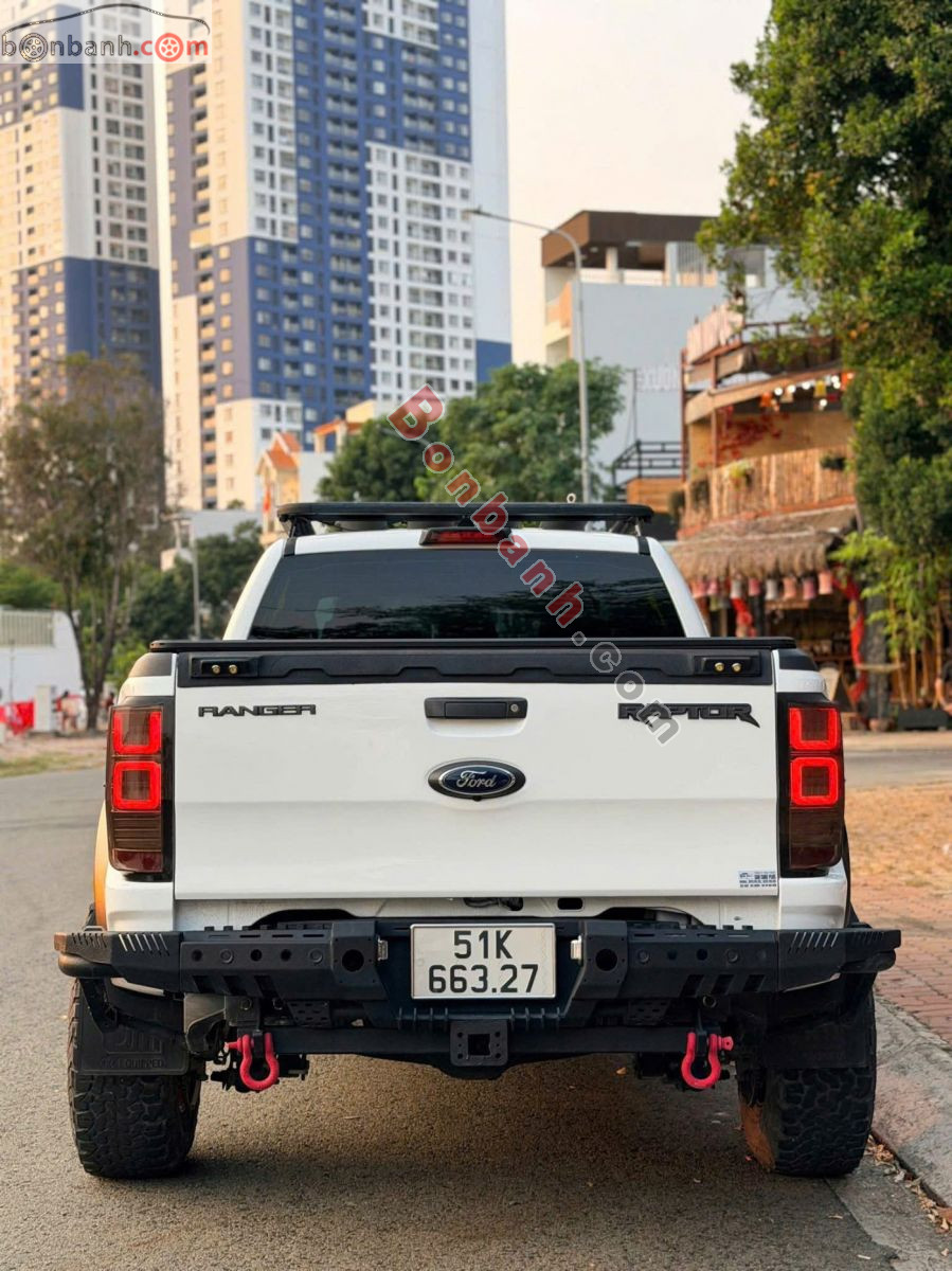 Bán ô tô Ford Ranger Raptor 2.0L 4x4 AT - 2019 - xe cũ