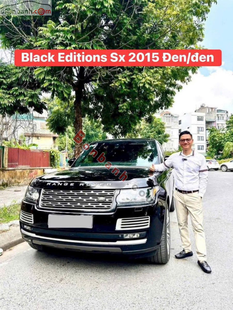 Bán ô tô LandRover Range Rover Autobiography LWB Black Edition - 2015 - xe cũ