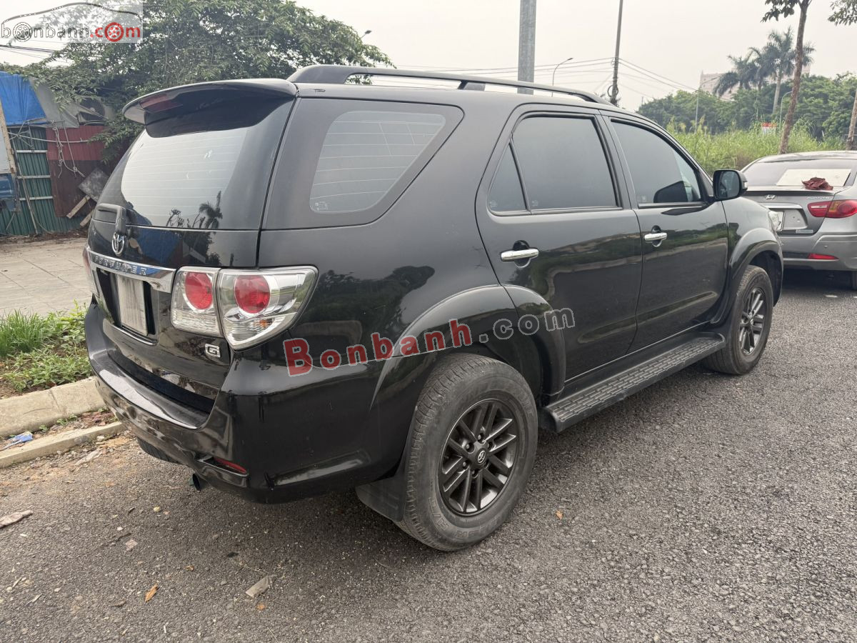 Bán ô tô Toyota Fortuner 2.5G - 2015 - xe cũ