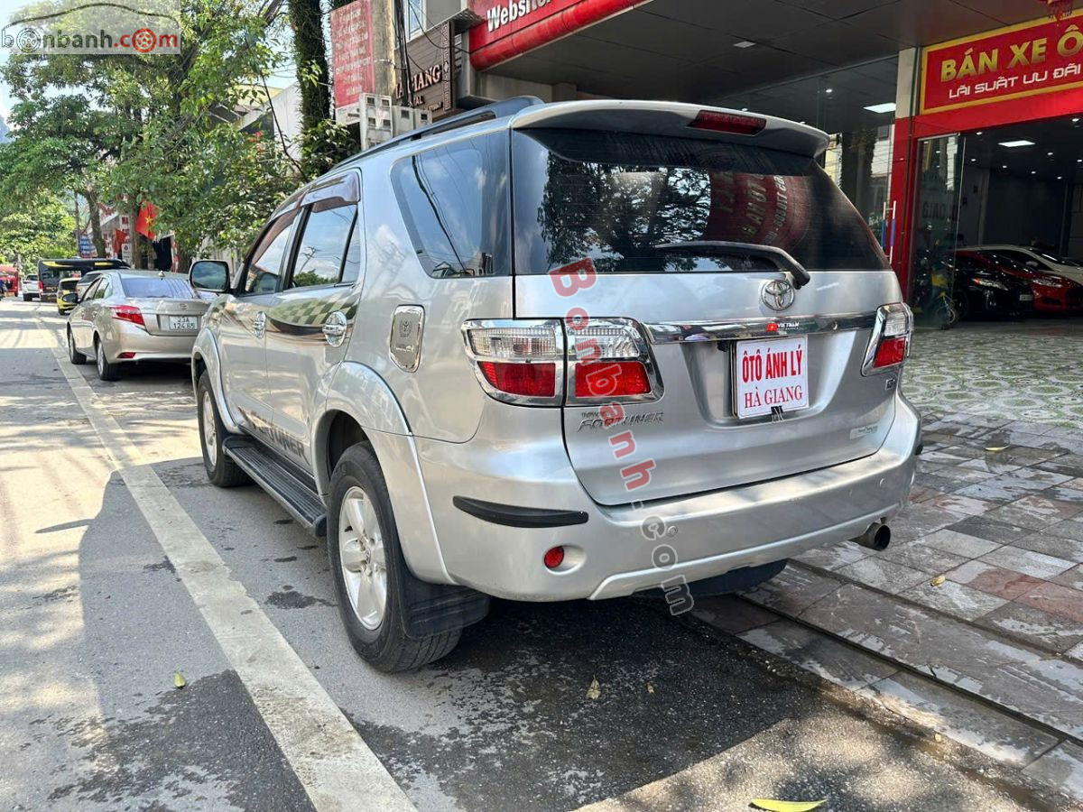Bán ô tô Toyota Fortuner 2.5G - 2009 - xe cũ