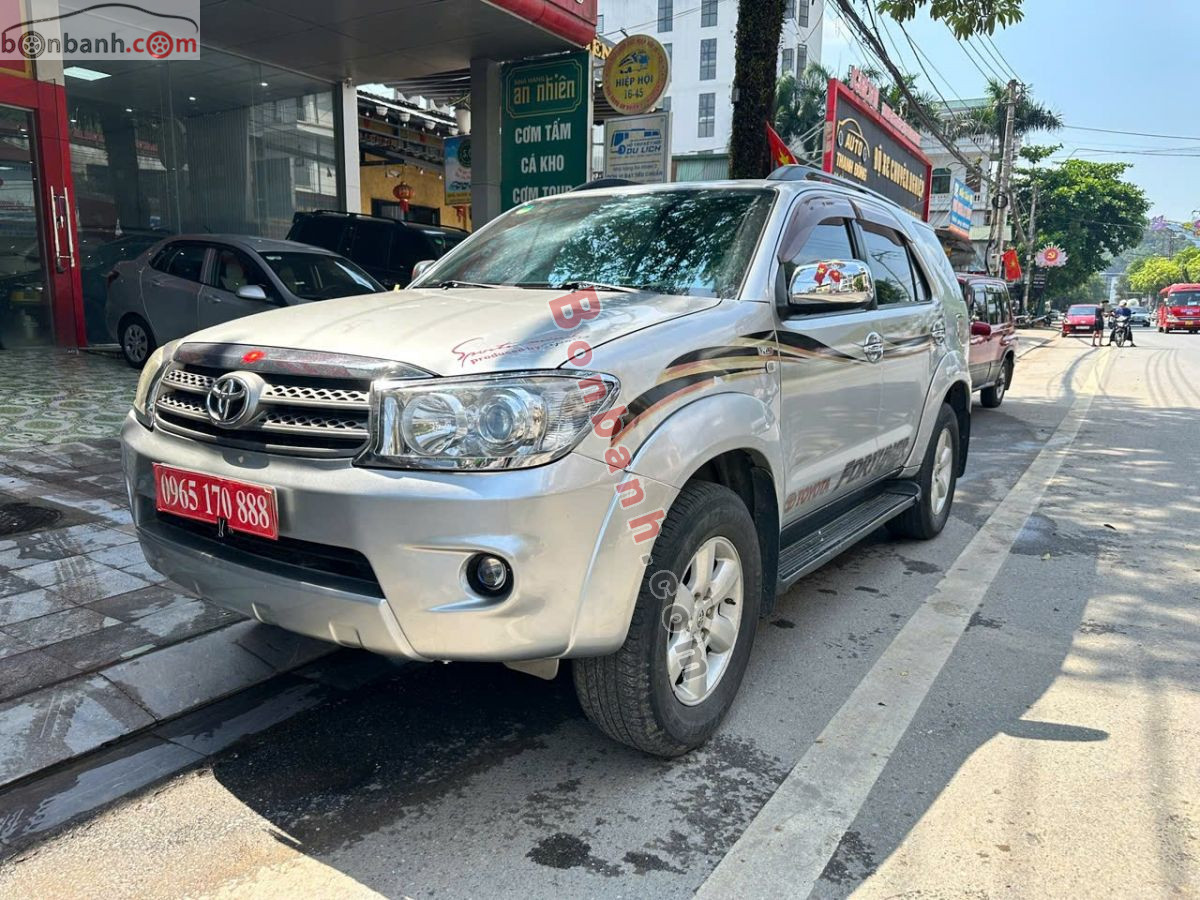 Bán ô tô Toyota Fortuner 2.5G - 2009 - xe cũ