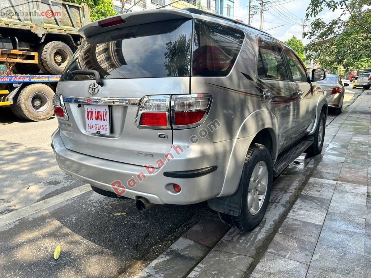 Bán ô tô Toyota Fortuner 2.5G - 2009 - xe cũ
