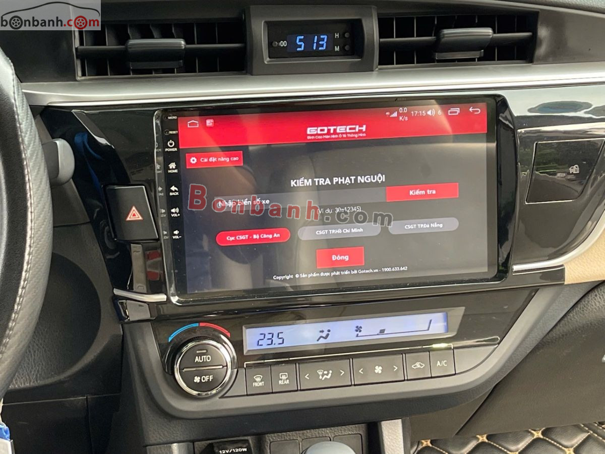 Bán ô tô Toyota Corolla altis 1.8G AT - 2017 - xe cũ