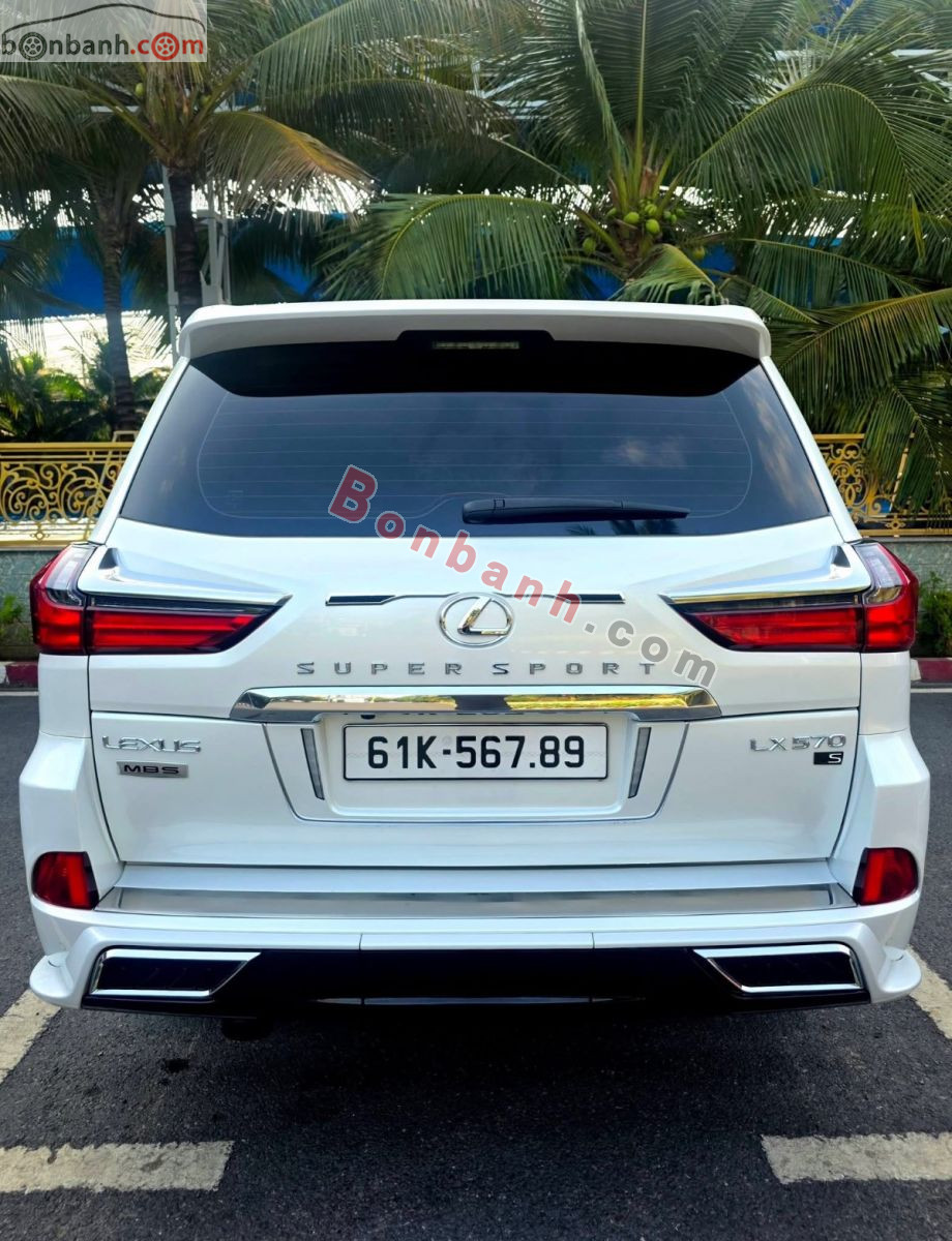 Bán ô tô Lexus LX 570 Super Sport MBS - 2019 - xe cũ